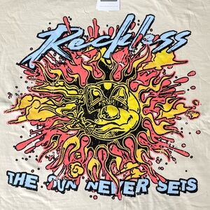 Young & Reckless Graphic Sun T-Shirt, Size: XL, NWT